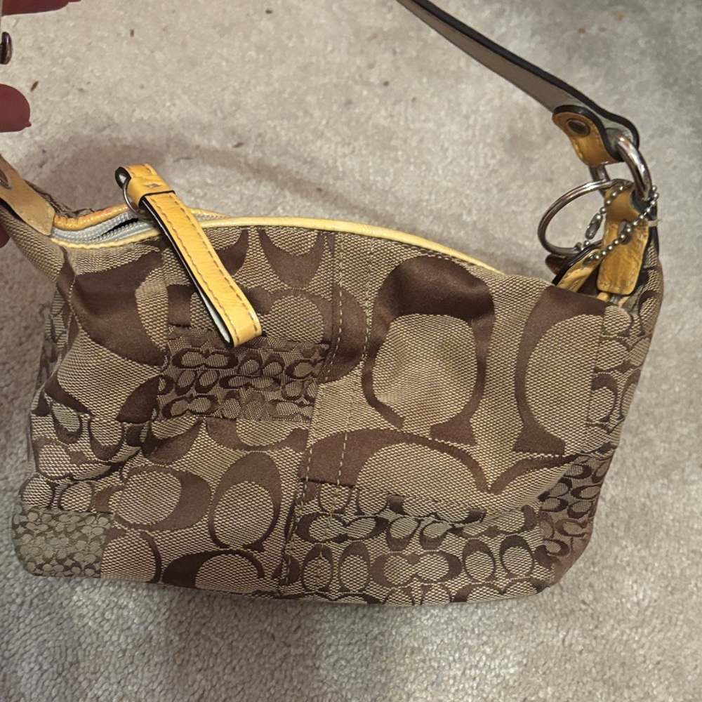 Brown Patterned Women's Bag